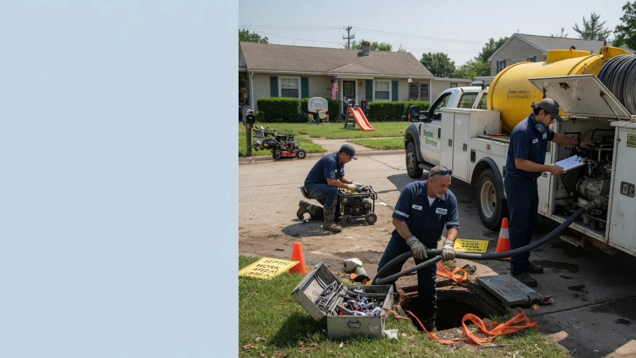 Septic Tank Pumping in Weston, WV near me